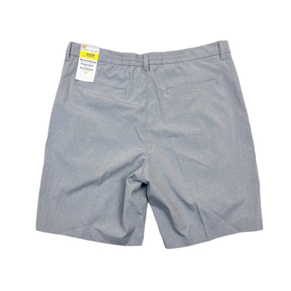 NWT Nicklaus Golf Shorts Heather Gray Elastic Drawstring Size 38 - Picture 5 of 8